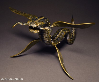 風の谷のナウシカ』腐海の蟲「蛇螻蛄（ヘビケラ）」を再現した可動