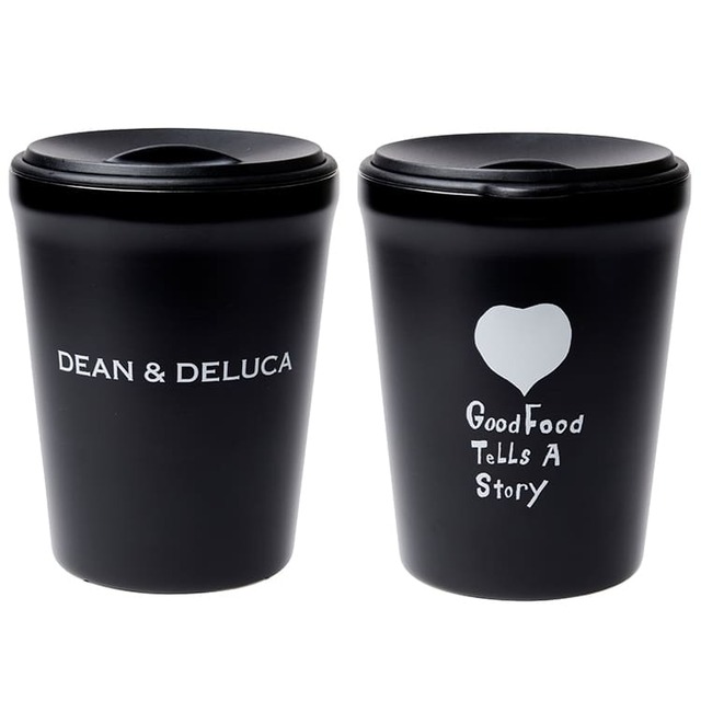 【DEAN ＆ DELUCA】「DEAN ＆ DELUCA 20周年限定　ステンレスタンブラー Black」