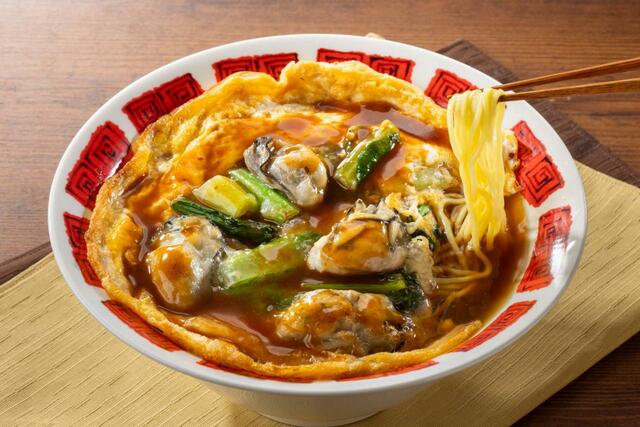 「牡蠣玉ラーメン」＜998円（税込1,098円）＞【バーミヤンが「台湾展（タイワンフェア）」開催】
