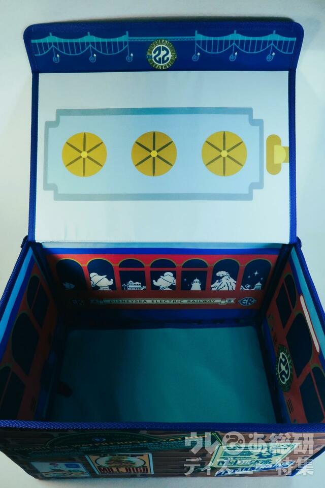 東京ディズニーシー22周年 収納グッズ　3,500円サイズ：（組み立てた状態）縦約25×横約38×高さ約25cm