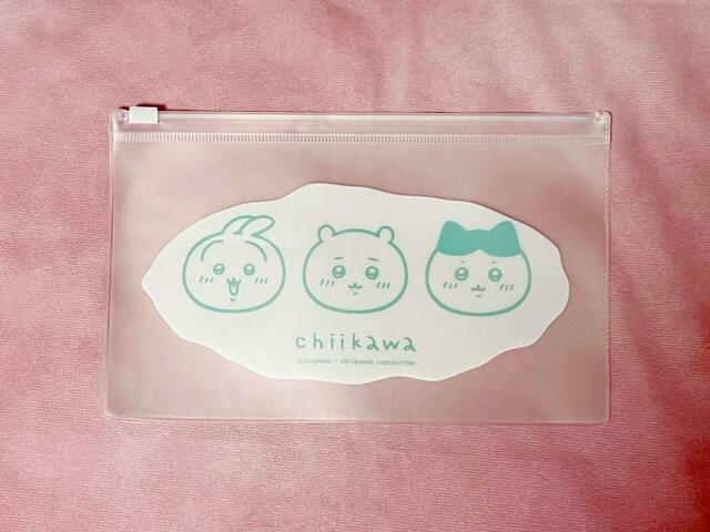【ちいかわ×キャンドゥ】コラボ第6弾「ちいかわ ファスナーマルチケース」仲良し3人組のちいかわ、ハチワレ、うさぎ♡
