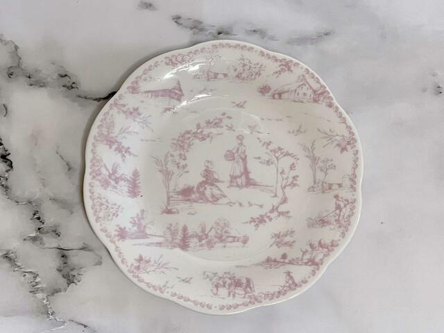 【Seria（セリア）】プレートM アンティークヴィレッジ／税込110円