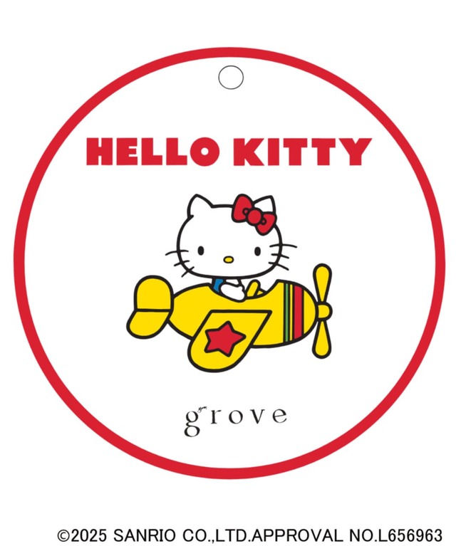 【grove×ハローキティ】オリジナルコラボタグも♪