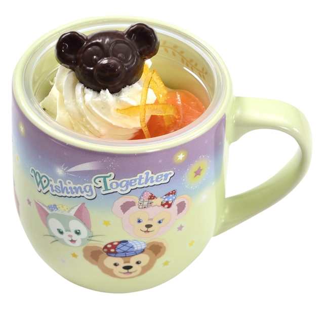 オレンジムース(チーズケーキ入り)、スーベニアカップ付き 1個 ¥880