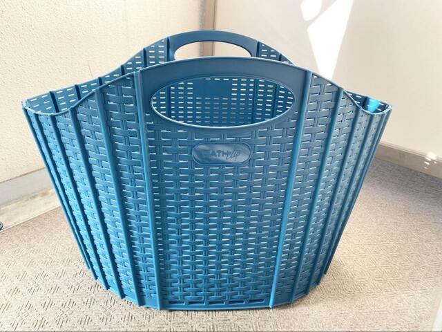 【seiei（セイエイ）のランドリーバスケット】ベランダに置いてもOK！