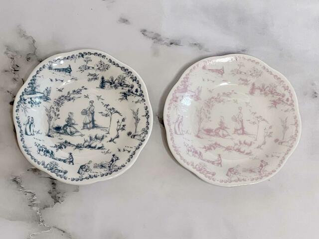 【Seria（セリア）】プレートS アンティークヴィレッジ／各税込110円