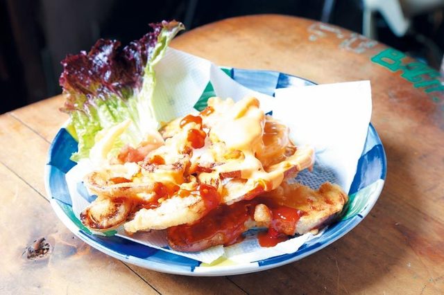 ANY’s BURGER　ポテトチーズのせ 500円