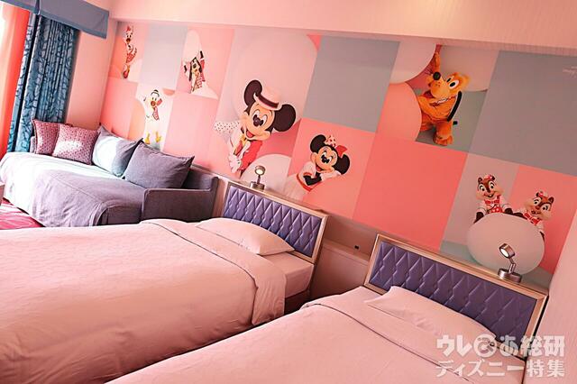 東京ディズニーセレブレーションホテル　ウィッシュB イマジニング・ザ・マジック “10イヤーズ・オブ・ドリームス＆マジック”ルーム