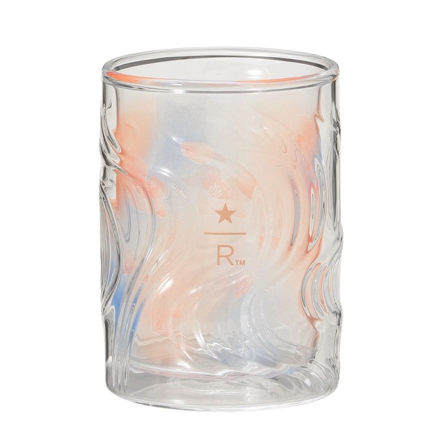 【スターバックス リザーブ® ロースタリー 東京】スターバックス リザーブ® ダブルウォールグラス サクラ2025 296ml　￥4,000