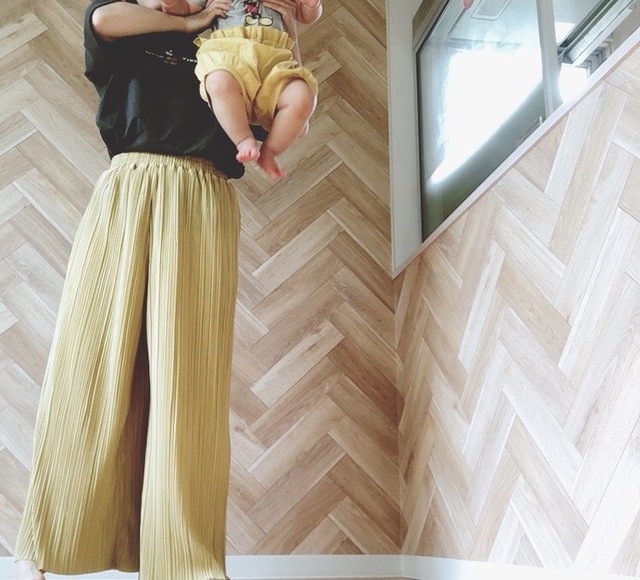 【しまむら リンクコーデ】黄色をポイントカラーにまとめました