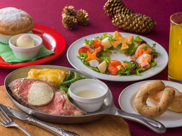 スペシャルセット 5,500円|ザ・ダイヤモンドホースシュー|東京ディズニーリゾート「ディズニー・クリスマス」スペシャルメニュー