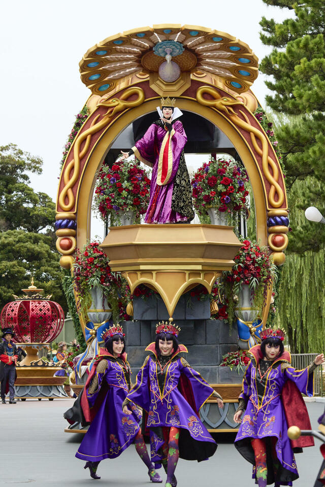 東京ディズニーランド「ザ・ヴィランズ・ハロウィーンInto the Frenzy”」プレスプレビューの様子