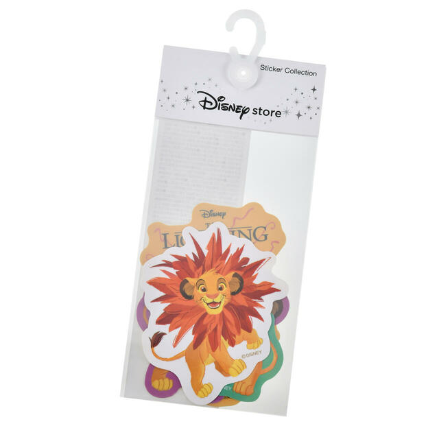 シンバ&ナラ シール・ステッカー ダイカット Sticker Collection THE LION KING 30 YEARS 700円