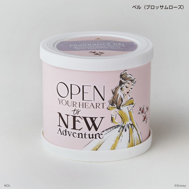 フレグランスジェル／価格：770円（税込）／香り（ベル）：ブロッサムローズ／可憐で上品なローズの香り