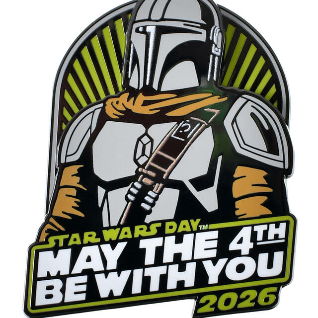 スター・ウォーズ マンダロリアン ピンバッジ May the 4th 2026 1,800円