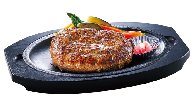 1ポンドは圧巻のボリューム、肉塊ガリバーハンバーグ