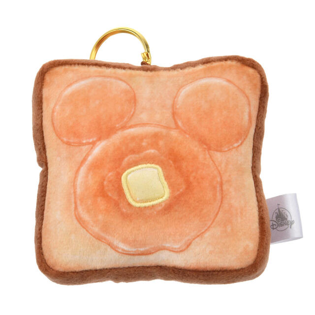 ミッキー ぬいぐるみキーホルダー・キーチェーン トースト MICKEY'S BAKERY 2,000円