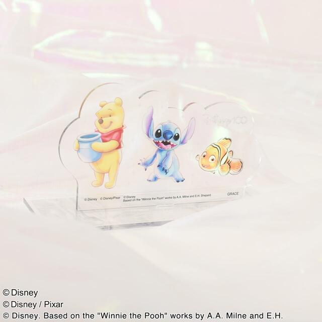 プー、スティッチ、ニモ/アクリルスタンド ¥2,420(tax in)