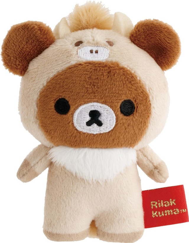 【リラックマ新商品】「てのりぬいぐるみ」チャイロイコグマ うま 1,760 円