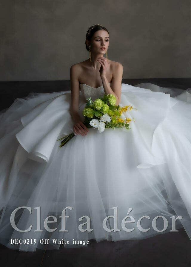 クラウディア「Clef a decor-クレアデコール」新作ウェディングドレス