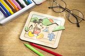 塗り絵パズルミッキーマウンテン