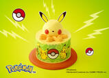 ＜ピカチュウ＞プリン風味ケーキ　720円（税込777円）【銀座コージーコーナー×ポケモン】