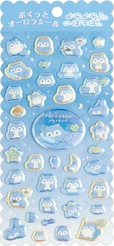 【よなよなぽろぽ】「ぷくっとオーロラシール」385円