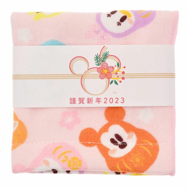 ミッキー＆フレンズ ミニタオル NEW YEAR 2023 660円