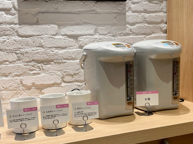 【象印食堂 東京店】お茶も飲み放題。もちろんポットは象印！