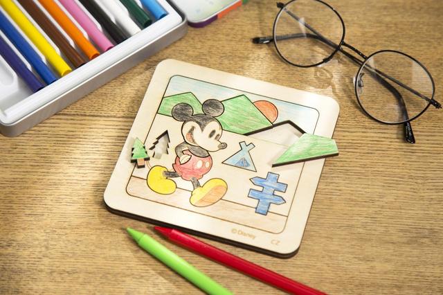 塗り絵パズルミッキーマウンテン