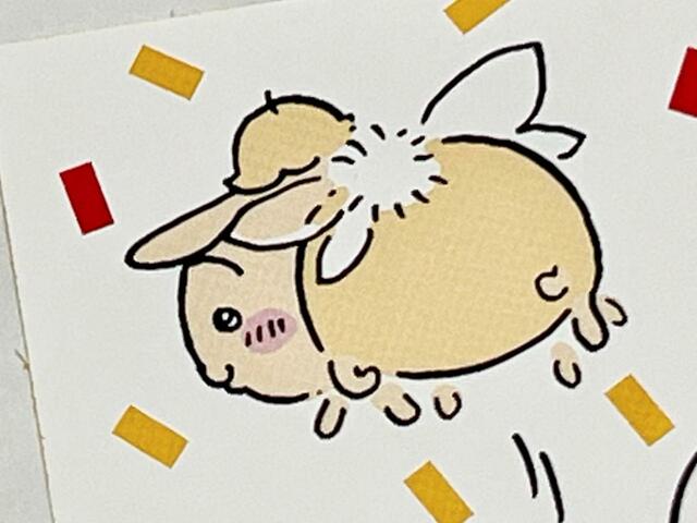 【マクドナルド　ハッピーセット「ちいかわ」】お尻を突き出している率の高いうさぎ。ヤンチャぶりが出ていてたまりませんね…！