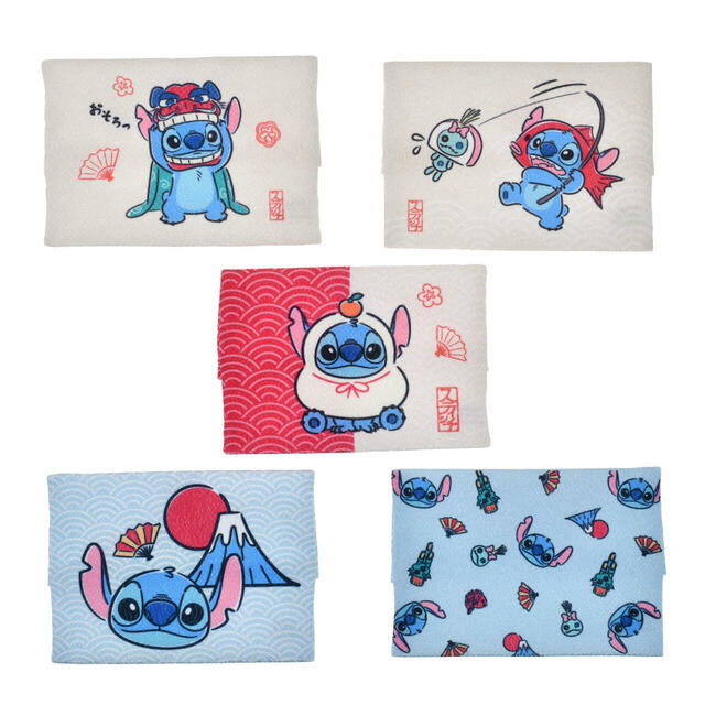 スティッチ＆スクランプ シークレットポケットティッシュケース NEW YEAR STITCH 2026 900円