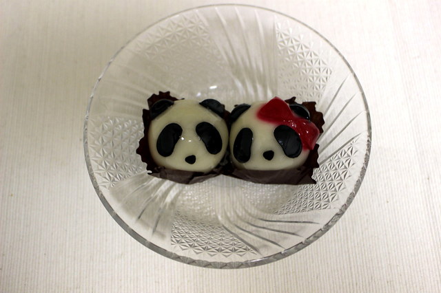 涼しげな透明の皿によく合います。