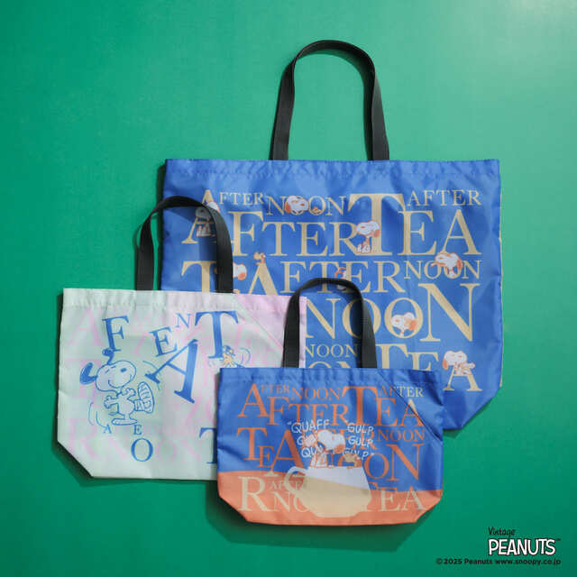 【Afternoon Tea LIVING】ロゴバッグ S 2,970円、M 3,520円、LL 4,290円