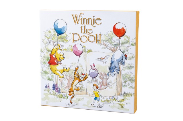 アートボード 4,500円｜縦約30×横約30cm｜東京ディズニーリゾートAfternoonTeaプロデュース限定アイテム第3期「くまのプーさん」｜東京ディズニーランド「ホームストア」、東京ディズニーシー「ベッラ・ミンニ・コレクション」