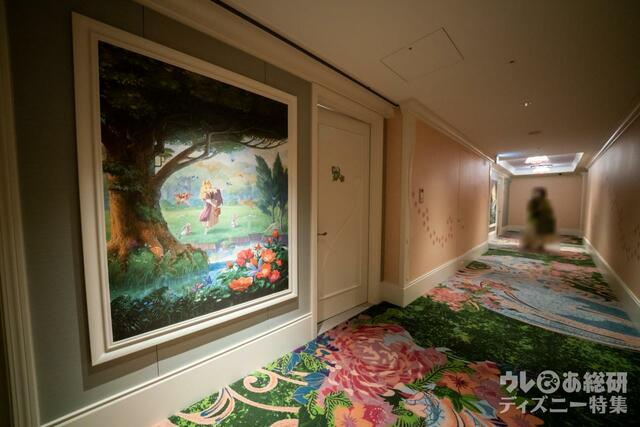 【東京ディズニーシー・ファンタジースプリングスホテル】ファンタジーシャトー/廊下