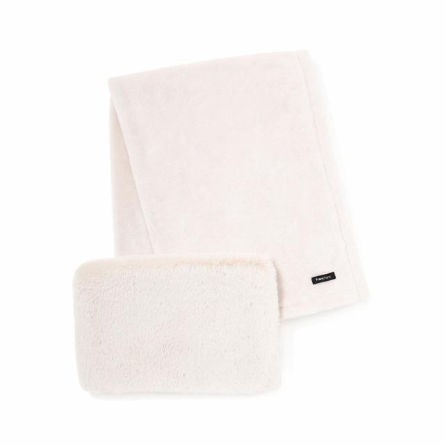 】ファー ポータブルスロー