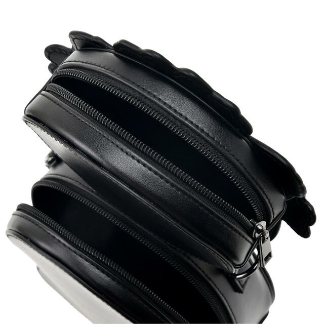 チェシャ猫 ショルダーバッグ 蓄光 ダイカット ブラック CHESHIRE CAT 7,500円