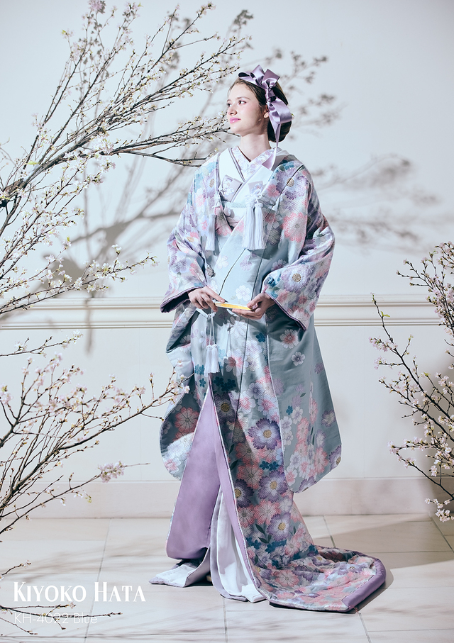 【クラウディア】KIYOKO HATA（キヨコハタ）新作ウェディングドレス｜KH-4022_Blue