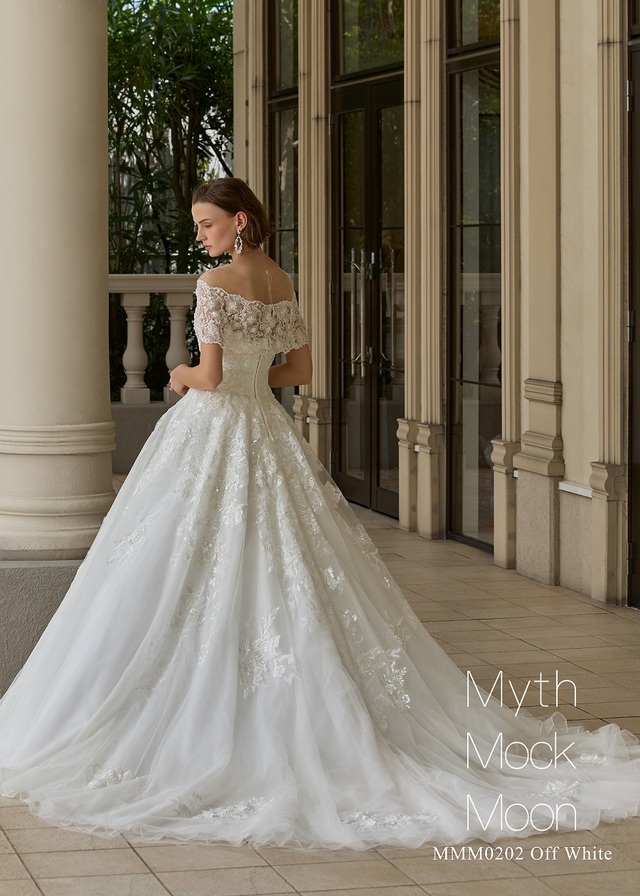 クラウディア「Myth Mock Moon(ミスモックムーン)」新作ウェディングドレス MMM0202_Off White