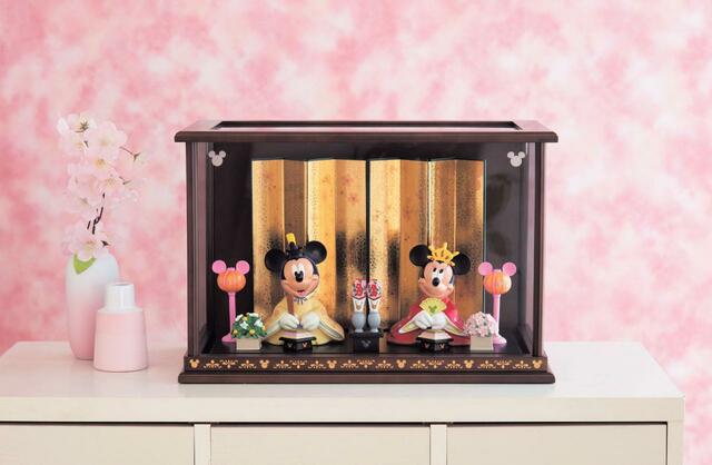 親王飾り「ミッキー＆ミニー」｜￥18,990 （税込）