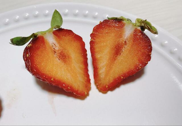 【ニトリ フレッシュキーパークラリー】少し乾燥しておりみずみずしさが減っていた