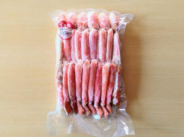 【コストコ　ボイルずわいがに　1kg　8880円】ズワイガニの脚の棒肉、爪肉、肩肉が1kgも！