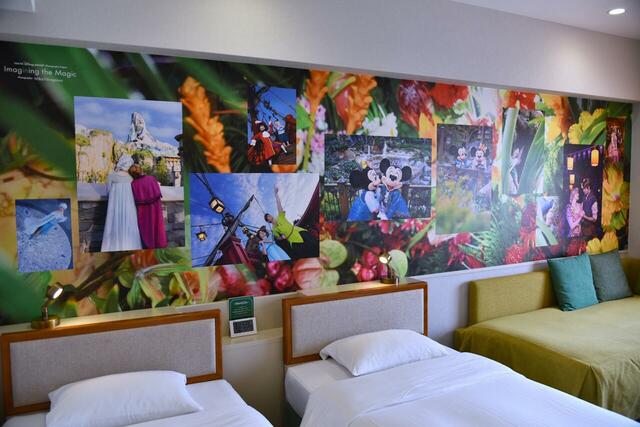 ディスカバー　イマジニング・ザ・マジック“カラー・オブ・ファンタジー”ルーム