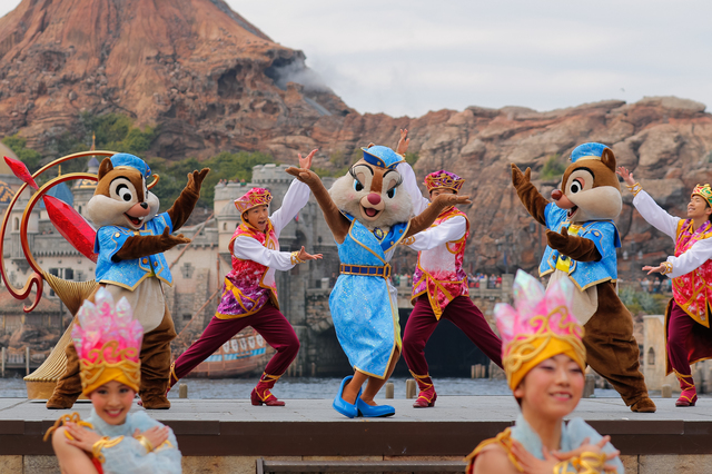 東京ディズニーシー15周年ハーバーショー「クリスタル・ウィッシュ・ジャーニー」