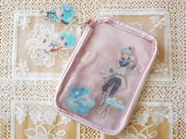 【サンキューマート】アクスタポーチ cherie:429円(税込)