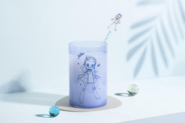 カラーストレートグラス 2,200円、アクリルマドラー 770円