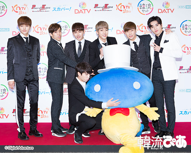 INFINITE　フォトセッション　4月24日＠千葉・幕張メッセ「Power of K 2016～Korea TV Fes in Japan」　©Digital Adventure