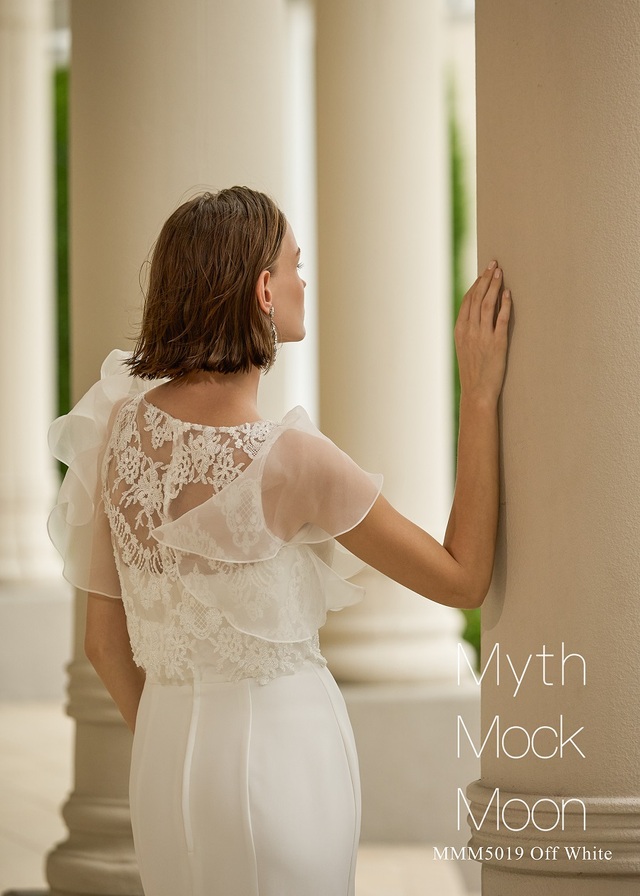 クラウディア「Myth Mock Moon（ミスモックムーン）」新作ウェディングドレス　MMM5019_Off White