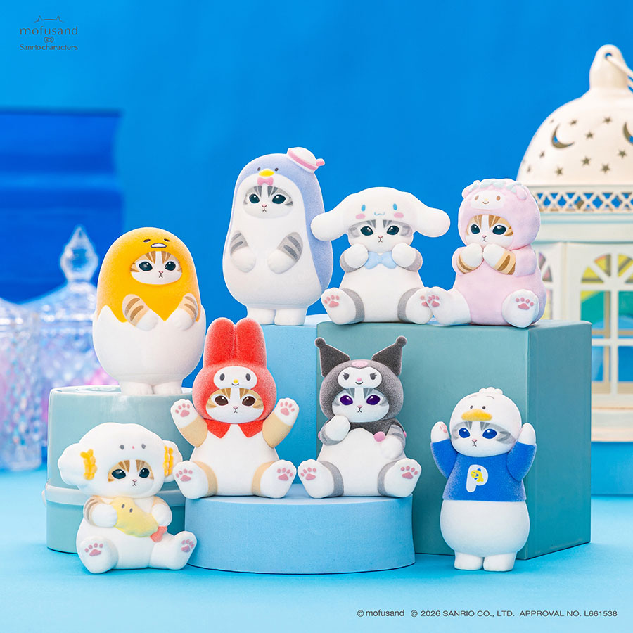 mofusand×サンリオ第3弾】限定グッズ約50種がたまらないかわいさ！実用